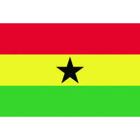 東京製旗 国旗No.1(70×105cm) ガーナ 416201 1枚 207-3755（直送品）