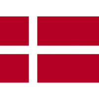 東京製旗 国旗No.2(90×135cm) デンマーク 426461 1枚 207-3851（直送品）