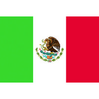 東京製旗 国旗No.1(70×105cm) メキシコ 416761 1枚 207-3730（直送品）