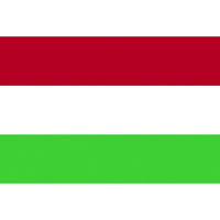 東京製旗 国旗No.2(90×135cm) ハンガリー 426614 1枚 207-3853（直送品）