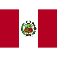 東京製旗 国旗No.2(90×135cm) ペルー 426664 1枚 207-3842（直送品）