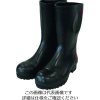 シバタ工業 SHIBATA 安全耐油長靴(黒) AO011-24.0 1足 208-3305（直送品）