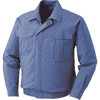 空調服 綿薄手ワークウエアのみ ライトブルー S KU90-550-C24-S1 1着 120-7162（直送品）