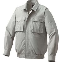 空調服 綿薄手脇下マチ付き空調服[[R下]] ウェアのみ モスグリーン LL KU91900C07S4 1着 213-1965（直送品）