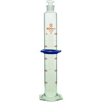 柴田科学 SIBATA 有栓メスシリンダー スーパーグレード 500mL 023550-500 1本 215-9583（直送品）