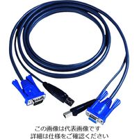 ATEN USB KVMケーブル (VGAオスメス+USB AーB) 3m 2L-5003U 1本 201-5284（直送品）