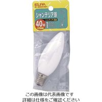 朝日電器 ELPA シャンデリア40W G-66H(W) 1個 202-0908（直送品）
