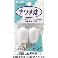 朝日電器 ELPA ナツメ球2P G-1010H 1個 168-3886（直送品）