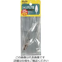 朝日電器 ELPA シャンデリア E12 25W G-72NH(C) 1個 202-2495（直送品）