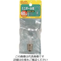 朝日電器 ELPA ミニボール 60W G-805H(C) 1個 202-0942（直送品）