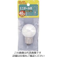 朝日電器 ELPA ミニボール G-8012H(W) 1個 202-0915（直送品）