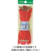 クロバー（CLOVER） クロバー カラーひも 中細 赤 26-151 1セット（5巻：1巻×5個） 166-4724（直送品）