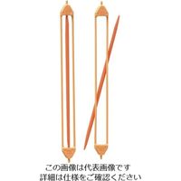 クロバー 両開きほつれ止 ロング 55-233 1パック(2本) 215-0866（直送品）