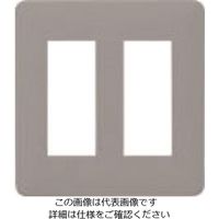 パナソニック Panasonic フルカラーモダンプレート6コ用・W WN6006W 1セット(10個) 158-6184（直送品）