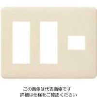 パナソニック Panasonic フルカラーモダンプレート7コ用・W WN6007W 1セット(5個) 158-1464（直送品）