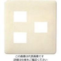 パナソニック Panasonic フルカラーモダンプレート2コ+1コ用・W WN6073W 1セット(5個) 157-9890（直送品）