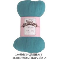 クロバー パフウール ピーコックブルー 72-853 1個 215-4037（直送品）