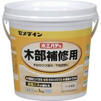 セメダイン 木部補修用 木工パテA 1kg タモ白  HC-157 6缶（直送品）
