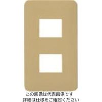 パナソニック Panasonic フルカラーモダンプレート2コ用・Y WN6002Y 1セット(10個) 158-4608（直送品）