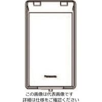 パナソニック Panasonic フルカラー防滴角型コンセントプレート WN7921 1セット(5個) 158-3071（直送品）
