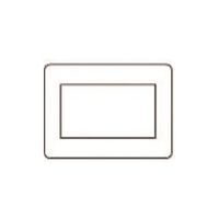 パナソニック Panasonic フルカラー3連接穴モダンプレート WN8603W 1個 157-8370（直送品）