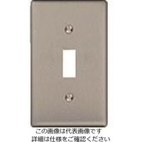 パナソニック Panasonic 埋込スイッチ新金属プレート WS9561 1セット(10個) 158-6229（直送品）