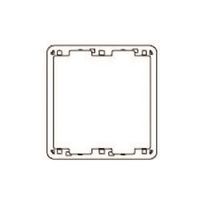 パナソニック Panasonic フルカラーモダン厚型継枠(2連用) WN8072Y 1個 158-6264（直送品）