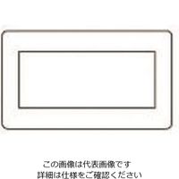 パナソニック Panasonic フルカラー4連接穴モダンプレート WN8604W 1個 158-9456（直送品）