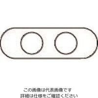 パナソニック Panasonic 住設機器用プレート2コ用 WCF8302B 1セット(10個) 158-1623（直送品）