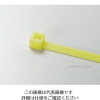 ヘラマンタイトン カラータイ 幅4.8×長さ383mm 屋内使用 (100本入) T50L-YLW 1袋(100本) 850-3938（直送品）