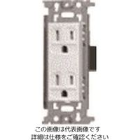 パナソニック Panasonic フルカラー接地ダブルコン(グレー) WN1512H 1セット(10個) 158-9381（直送品）