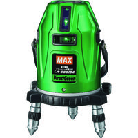 マックス MAX レーザ墨出器受光器三脚セット LAーS501DGーDTセット LA-S501DG-DT182 1台 207-7801（直送品）