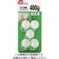 レック（LEC） レック クリア吸盤フック（ミニ） H-330 1セット（10個） 215-9193（直送品）