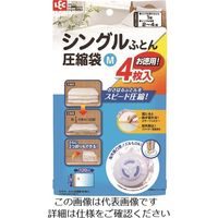 レック Baふとん圧縮袋M4枚入 O-916 1セット(5個) 216-0693（直送品）