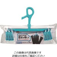 レック らくらくズボンハンガー伸縮(2本組) W-477 1セット(5個) 215-4418（直送品）