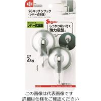 レック（LEC） レック SGキッチンフック（レバー式吸盤） K-813 1セット（10個） 215-7617（直送品）