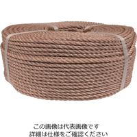 ユタカメイク ロープ PPロープ巻物 6φ×200m P6-200 1個 113-7009（直送品）