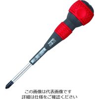 ベッセル ボールグリップドライバー220 +2×75mm 220-2-75 1本 167-8409（直送品）