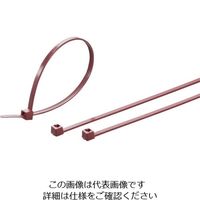 ヘラマンタイトン インシュロックタイ メタルコンテントタイ あずき 幅4.8mm MCTS300-RUS 1袋(100本) 118-0199