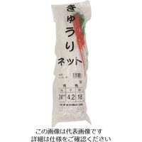 イノベックス Dio きゅうりネット 24cm目 白緑 4.2m×18m 400466 1セット(40個) 127-6014（直送品）
