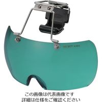 東洋物産工業 トーヨーセフティ ヘルメット取付用メガネ ライトグリーン NO.1400-LG 1個 118-3003（直送品）