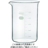 HARIO ビーカー 目安目盛付 5000ml B-5L-SCI 1個 206-5669（直送品）