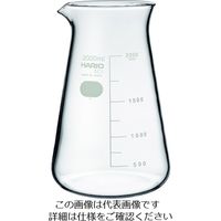 HARIO コニカルビーカー 目安目盛付 2000ml CB-2L-SCI 1個 206-5673（直送品）