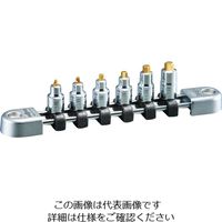 京都機械工具 ネプロス 6.3スタッビヘキサゴンソケットセット(6コ組) NTBT2SS06A 1セット 206-8641（直送品）