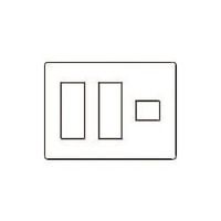 パナソニック Panasonic フルカラー新金属プレート2型7コ用 WN6507K 1個 158-7849（直送品）