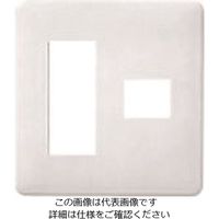 パナソニック Panasonic フルカラーモダンプレート3+1コ用 WN6074SW 1セット(10個) 159-2569（直送品）