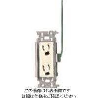パナソニック Panasonic フルカラー埋込抜け止め接地ダブルコンセン WN1162W1 1セット(5個) 159-0943（直送品）