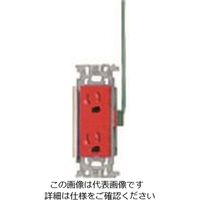 パナソニック Panasonic フルカラー埋込抜け止め接地ダブルコンセン WN1162R1 1セット(5個) 158-1523（直送品）