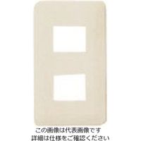 パナソニック Panasonic フルカラー簡易防気モダンプレート2コ用 WN8202W 1セット(5個) 157-9901（直送品）