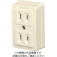 パナソニック Panasonic ダブルコンセント WK1021W 1セット(10個) 159-5723（直送品）